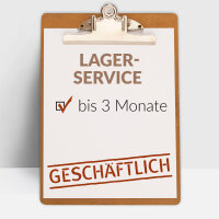 LAGERSERVICE | GESCHÄFTLICH 3 Monate