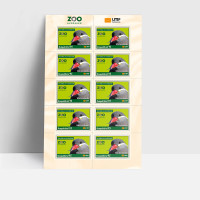 Kompaktbrief 10-er Bogen Zoo Augsburg