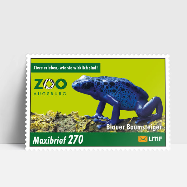 Maxibrief 10-er Bogen Zoo Augsburg