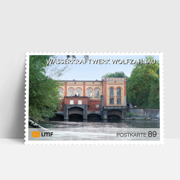 Postkarte 10-er Bogen Wasserstadt Augsburg