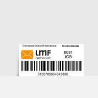 Onlineporto Großbrief International