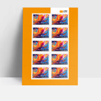 Standardbrief 10-er Bogen Kunst