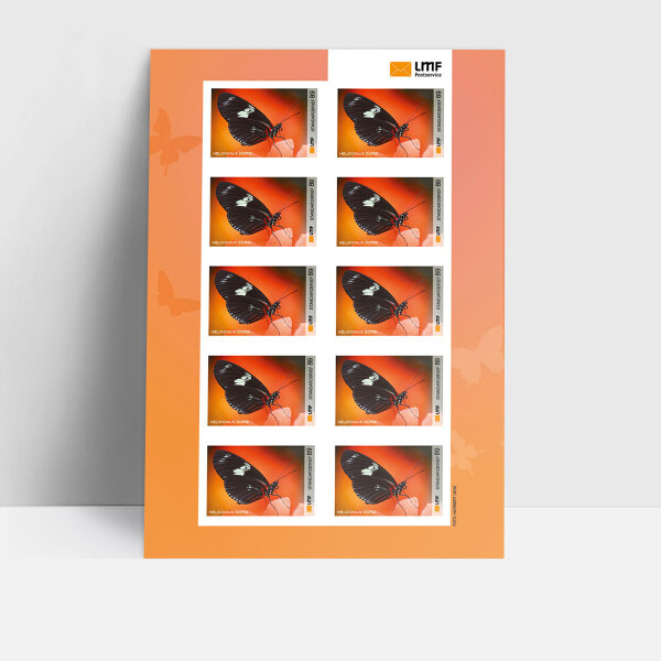 Prophila Collection – 100 Verschiedene Briefmarken Mit Schmetterlingsmotiven