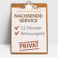 NACHSENDEANTRAG | PRIVAT Betreuungsfall 12 Monate