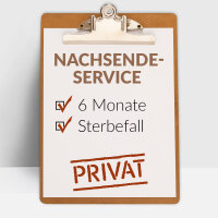 NACHSENDEANTRAG | PRIVAT Sterbefall 6 Monate