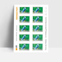 Standardbrief 10-er Bogen Zwetschgen-Briefmarke